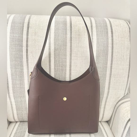 MINKARS faux leather slouchy shoulder bag NWOT - Picture 2 of 3